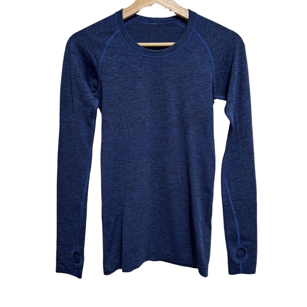 Lululemon Swiftly Tech Long Sleeve Crew Neck Top Women 4 Running‎ Workout